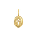 AMOR women's pendant, gold-plated 925 sterling silver, back