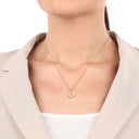 AMOR Anhänger (Halskette) Damen, 925 Silber vergoldet, Motiv Schmetterling, Ansicht 2