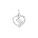 AMOR Anhänger Damen, 925 Silber rhodiniert, Hauptbild