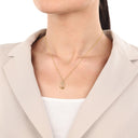AMOR Anhänger (Halskette) Damen, 925 Silber vergoldet, Motiv Anker, Ansicht 2