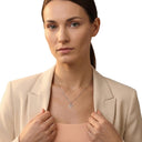 AMOR Anhänger (Halskette) Women, 925 Silber rhodiniert, am Model