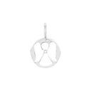 AMOR Anhänger (Halskette) Women, 925 Silber rhodiniert, Rückseite