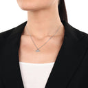 AMOR Anhänger (Halskette) Damen, 925 Silber rhodiniert, Motiv Flosse, Ansicht 2