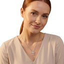 AMOR Anhänger (Halskette) Women, 925 Silber rhodiniert, am Model