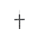 AMOR Anhänger (Halskette) Damen, 925 Silber rhodiniert, Motiv Kreuz, Hauptbild