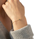 AMOR women's bracelet, gold-plated 925 sterling silver, view 2