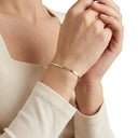 AMOR Armband Unisex, 925 Silber teilvergoldet, Ansicht 2