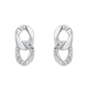 AMOR Ohrring (Ohrstecker) Damen, 925 Silber rhodiniert, Ansicht 3