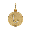 AMOR Anhänger (Halskette) Women, 925 Silber vergoldet, J, Ansicht 35