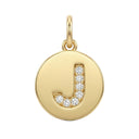 AMOR Anhänger (Halskette) Women, 925 Silber vergoldet, J, Hauptbild