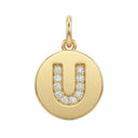 AMOR Anhänger (Halskette) Women, 925 Silber vergoldet, U, Hauptbild