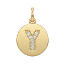 AMOR Anhänger (Halskette) Women, 925 Silber vergoldet, Y, Hauptbild
