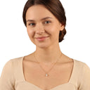 AMOR Anhänger (Halskette) Women, 375 Gold, am Model