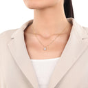 AMOR Anhänger (Halskette) Damen, 375 Gold, Zirkonia weiß, Ansicht 2