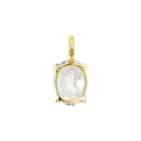 AMOR Anhänger (Halskette) Damen, 375 Gold, Zirkonia weiß, Rückseite