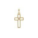 AMOR women's pendant, 375 gold, view 4