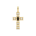 AMOR women's pendant, 375 gold, view 4