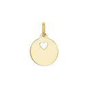 AMOR Anhänger (Halskette) Damen, 375 Gold, Motiv Herz, Hauptbild