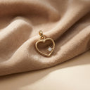 AMOR women's pendant, 375 gold, view 5