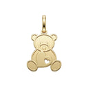 AMOR Anhänger (Halskette) Kids - Unisex, 375 Gold, Hauptbild