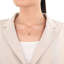 AMOR Anhänger (Halskette) Damen, 375 Gold, Lapis blau, Ansicht 2