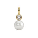 AMOR women's pendant, 375 gold, main image