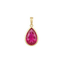AMOR women's pendant, 375 gold, view 4