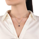 AMOR Halskette Damen, 925 Silber rhodiniert, Ansicht 2