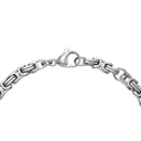 AMOR unisex bracelet, stainless steel, clasp