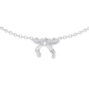 NOELANI women's bracelet, rhodium-plated 925 sterling silver, view 3