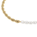 NOELANI Fußkette Women, Edelstahl IP gold, Ansicht 3