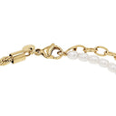 NOELANI Fußkette Women, Edelstahl IP gold, Verschluss