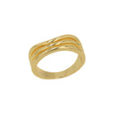 NOELANI Ring Women, 925 Silber vergoldet, Hauptbild