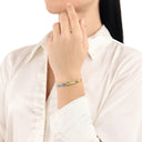 AMOR Armband Damen, Edelstahl IP silber gold, Ansicht 2