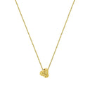 AMOR Halskette Damen, 925 Silber vergoldet, Motiv Knoten, Hauptbild