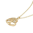 AMOR women's pendant necklace, gold-plated 925 sterling silver, view 5