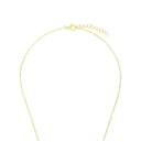 AMOR women's pendant necklace, gold-plated 925 sterling silver, clasp