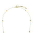 AMOR Halskette Damen, Edelstahl IP gold, Motiv Herz, Verschluss
