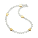 AMOR Armband Damen, Edelstahl IP gold, Motiv Herz, Ansicht 3
