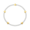 AMOR Armband Damen, Edelstahl IP gold, Motiv Herz, Hauptbild