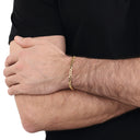 AMOR Armband Unisex, 925 Silber vergoldet, Ansicht 2
