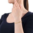 AMOR Armband Unisex, 925 Silber vergoldet, Ansicht 3
