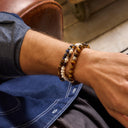 Men's bracelet, worn by model