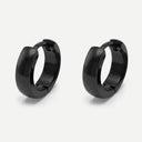 Men's hoop earrings, view 6
