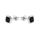 Men's stud earrings, view 5