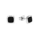 Men's stud earrings, main image