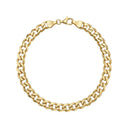 AMOR unisex bracelet, gold-plated 925 sterling silver, main image