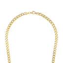 AMOR Halskette Unisex, 925 Silber vergoldet, Verschluss