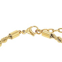 JOOP! women's bracelet, stainless steel with gold IP plating, clasp