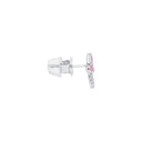 PRINZESSIN LILLIFEE Pilz Mädchen Ohrstecker in 925 Silber